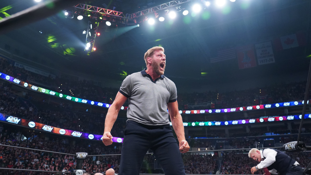 AEW's Jake Hager makes his debut on Dynamite.